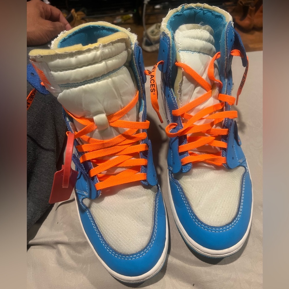 Off white Jordan 1 UNC size 13 no box